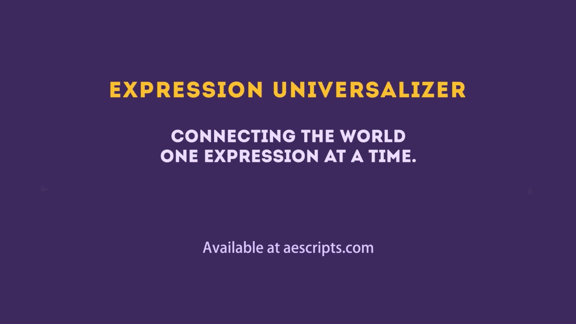 AE脚本-万能表达式报错一键修复工具Expression Universalizer 4.0.5&4.1.1 附使用教程-火车啦啦